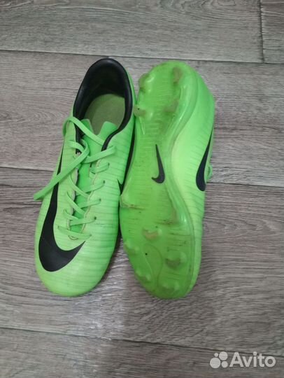 Футбольные бутсы nike mercurial