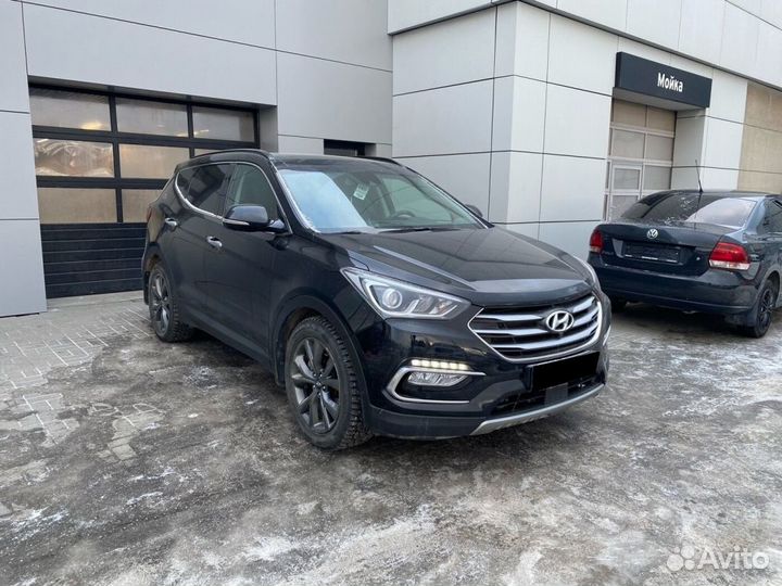 Hyundai Santa Fe 2.2 AT, 2017, 79 897 км