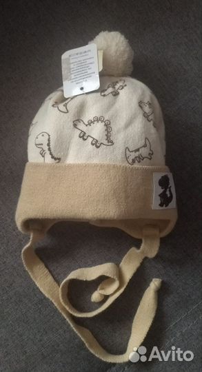 Шапка детская 1-2 года новая