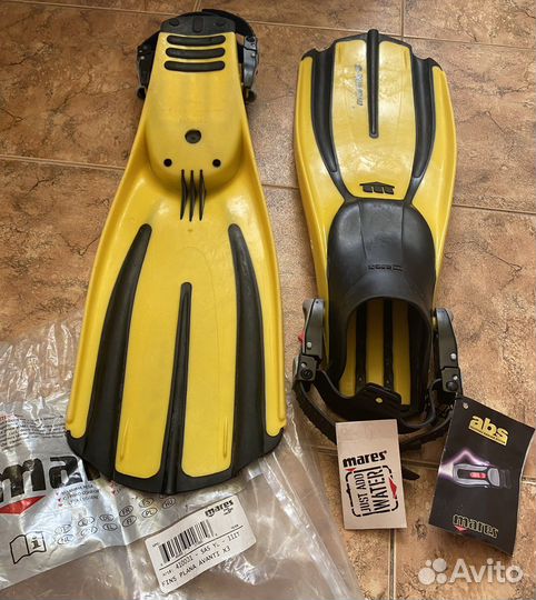 Костюм для дайвинга и подводной охоты, ласты