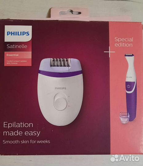 Эпилятор philips satinelle