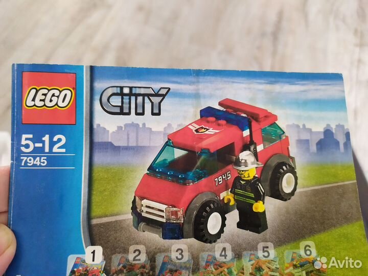 Lego пожарная часть не все детали