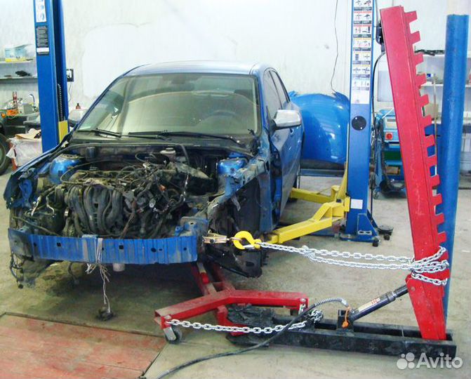 Кузовной стапель для вытягивания кузова