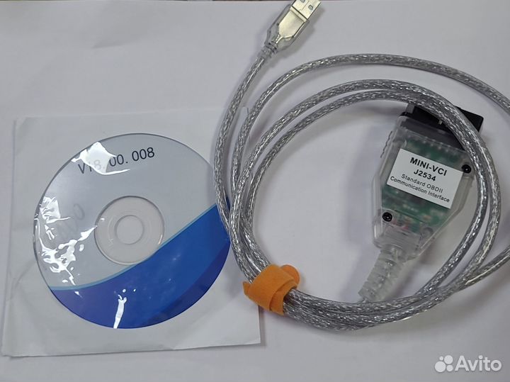 Адаптер Toyota Mini VCI J2534