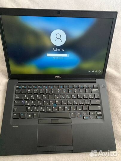 Ноутбук dell latitude 7480 core i5 8GB 256SSD
