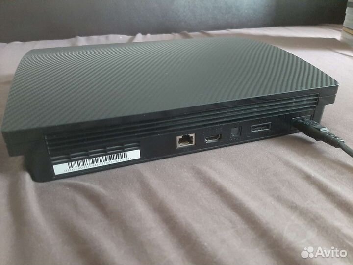 Sony playstation 3 slim карбон.покрытие + 13игр