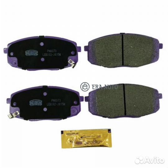 Nibk PN0373 Колодки передние Hyundai i30/KIA Ceed