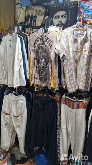 Алладины штаны одежда из Индии Непал (шаровары)