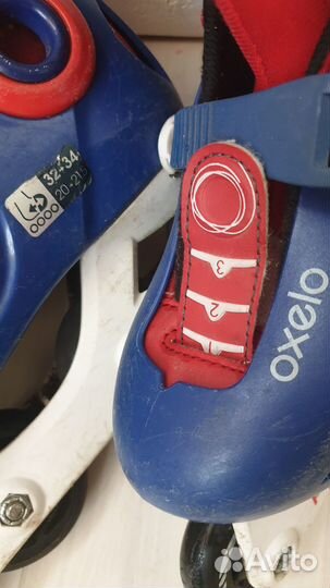Ролики детские раздвижные 32-34 р Oxelo