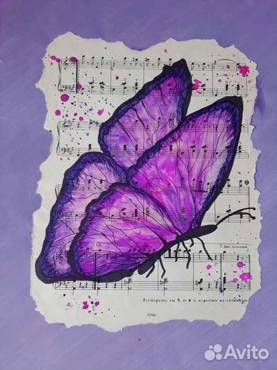 Акварельная картина