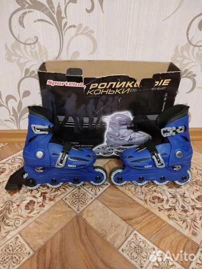 Роликовые коньки детские roces