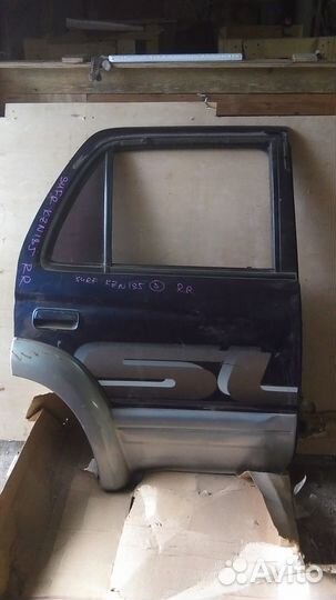 Дверь surf KZN185 задняя правая