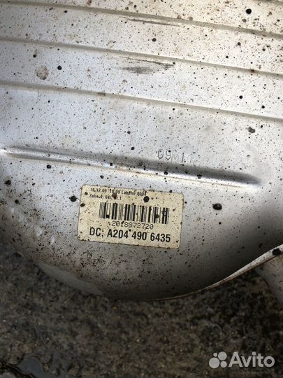 Глушитель Mercedes GLK x204