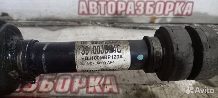 Привод передний правый Nissan Dualis NJ10 MR20DE