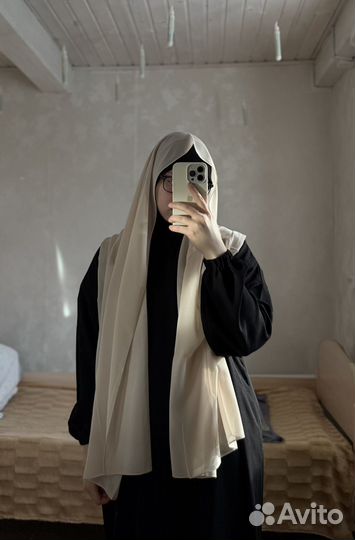 Палантин шифоновый