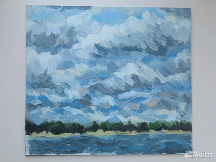 Этюд маслом 