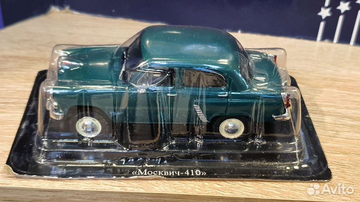 Модель. Москвич -410. деагостини, масштаб 1:43