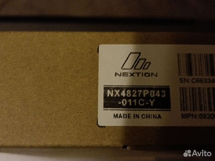 Дисплейный модуль Nextion NX4827P043-011C