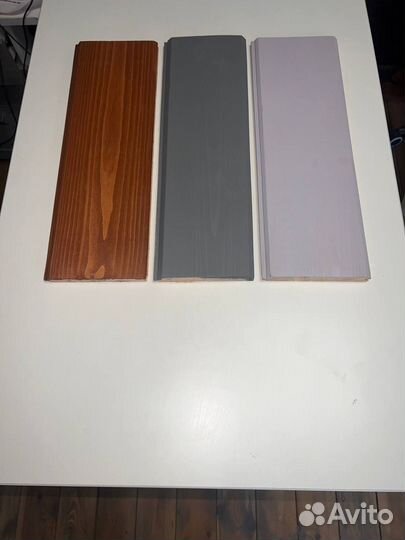 Имитация бруса из Ели крашенная 20х176х6 Ар: 107