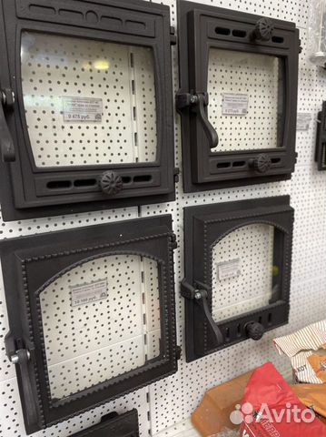 Дверка топочная со стеклом