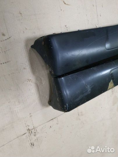 Накладки порогов Techart Porsche Cayenne 957