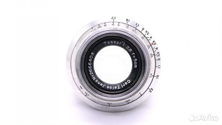 Tessar 2,8/5cm Carl Zeiss Jena Exakta