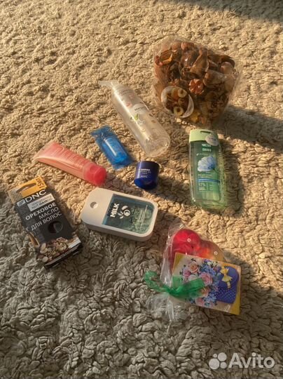 Набор косметики пакетом Bioderma,Dolce Milk, AHC