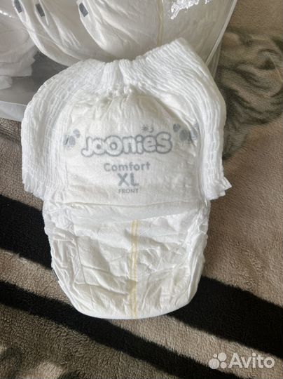 Подгузники трусики joonies xl