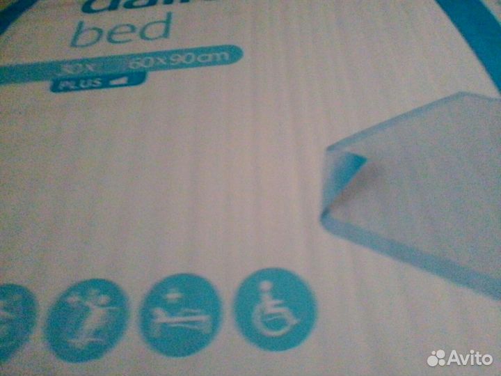 Пеленки одноразовые 60х90, памперсы для взрослых S