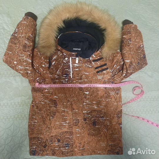 Зимняя куртка на мальчика 122 + 6см reima