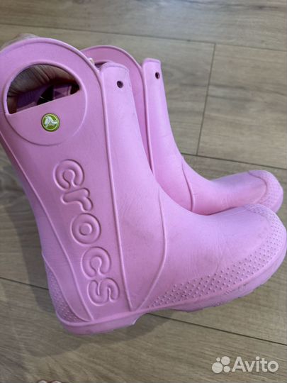 Резиновые сапоги crocs