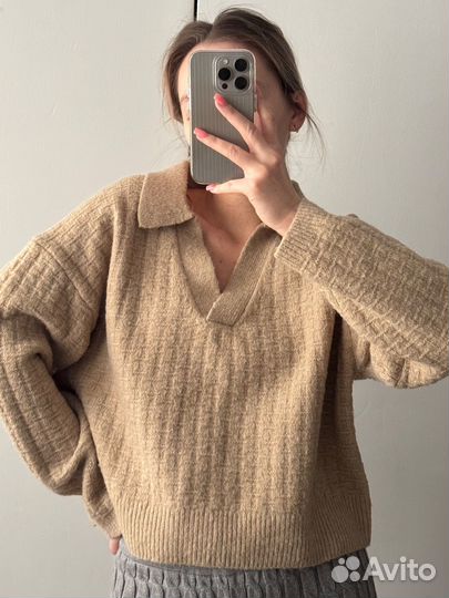 Свитер оверсайз zara