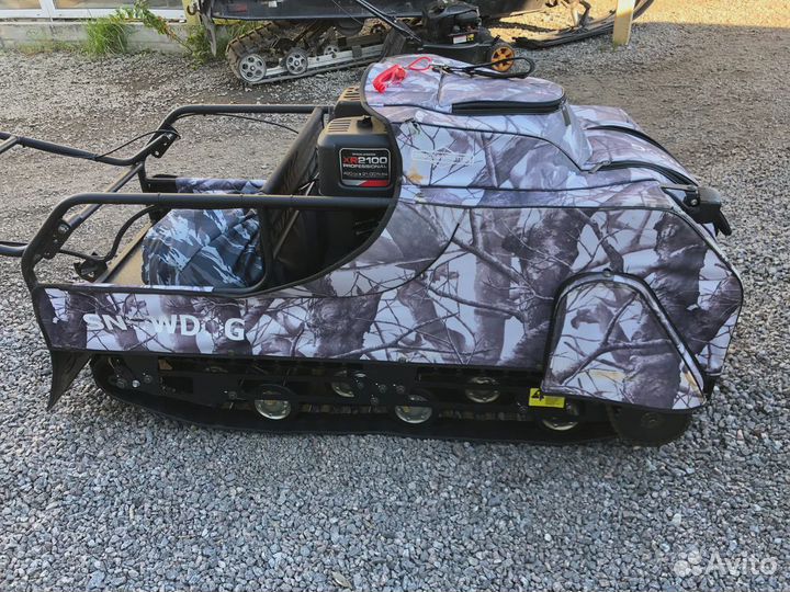 Мотобуксировщик Baltmotors SnowDog 420