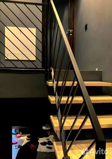 Лестница в коттедж