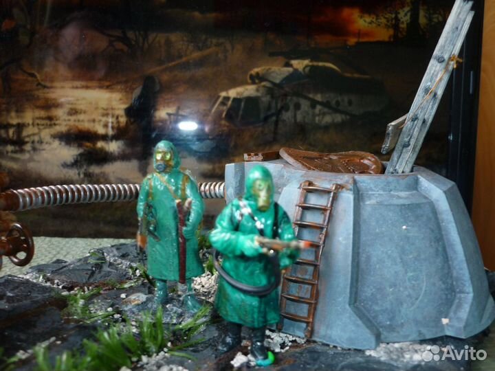 Диорама Сталкер (stalker Postapocalyptic)