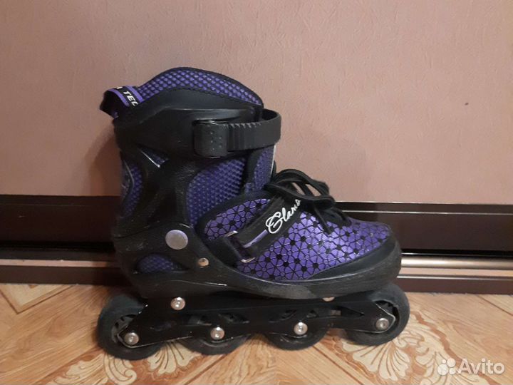Роликовые коньки детские раздвижные