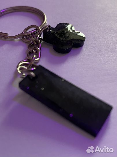 Брелок из эпоксидной смолы
