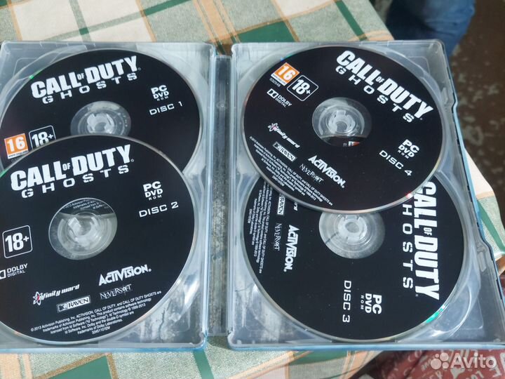 Игровые диски на пк PC