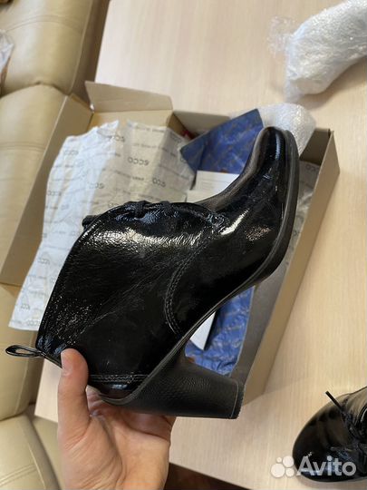 Ботильоны натуральная кожа Ecco 37 р