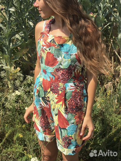 Винтажный комбинезон Jungle