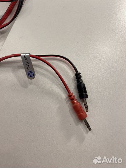 Наушники Oklick HS-L200 черно-красные