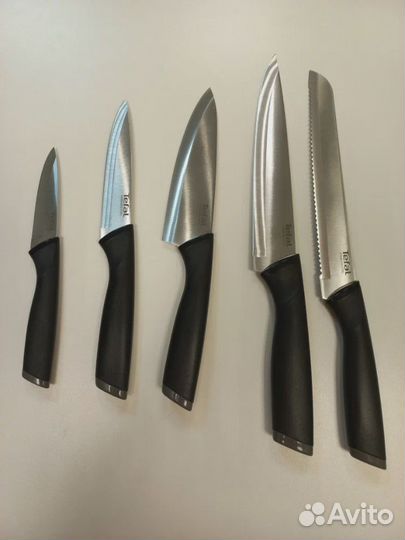 Набор кухонных ножей Tefal Новый