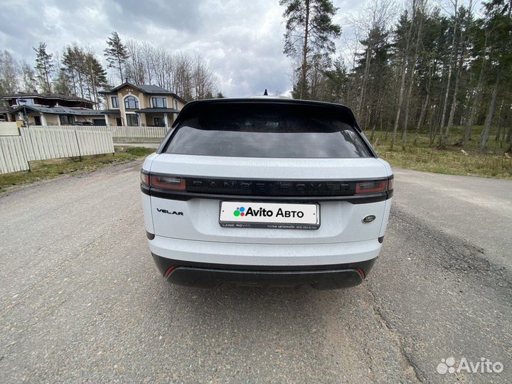 Land Rover Range Rover Velar 2.0 AT, 2021, 43 500 км