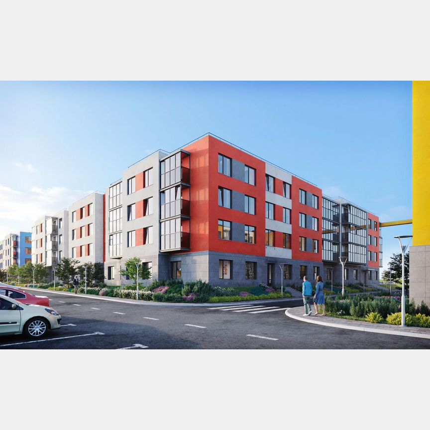 1-к. квартира, 38,7 м², 1/4 эт.