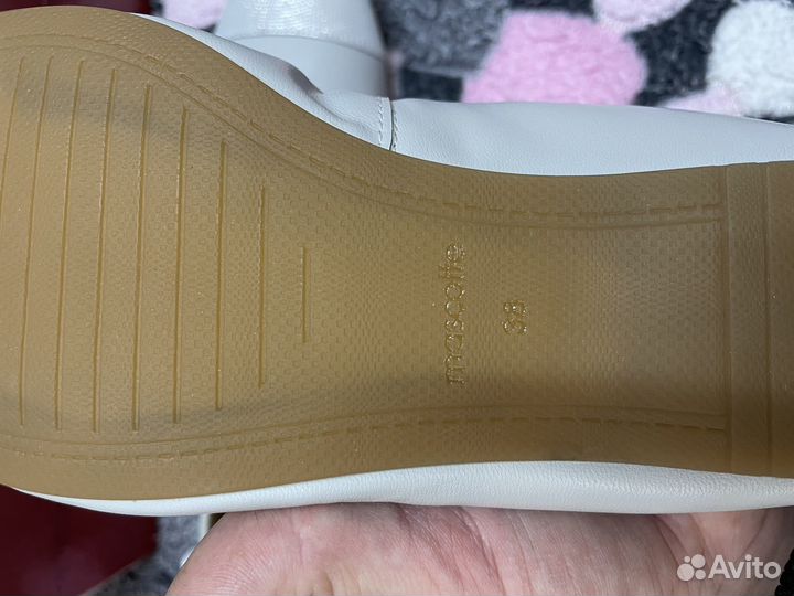 Балетки натуральная кожа