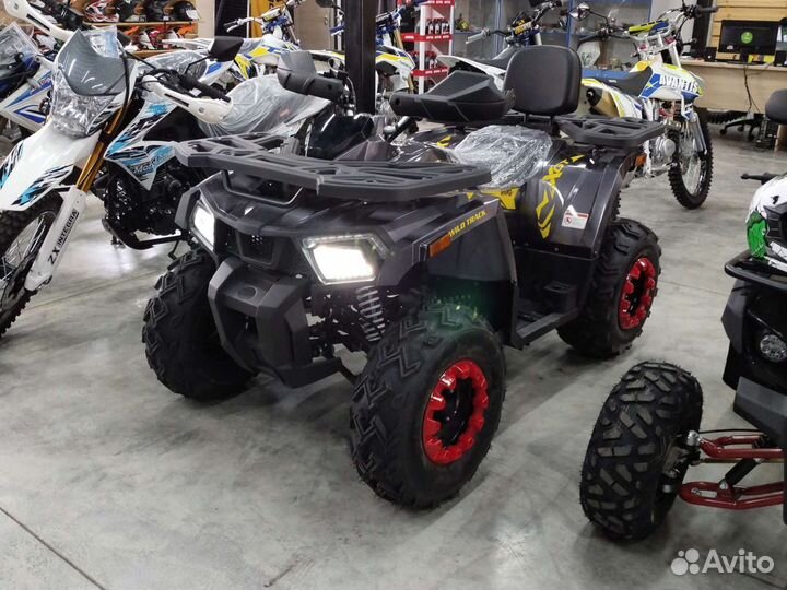 Квадроцикл Motoland Wild Track X 200 Серый