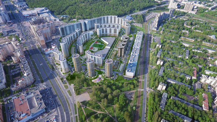 1-к. квартира, 43,5 м², 11/21 эт.