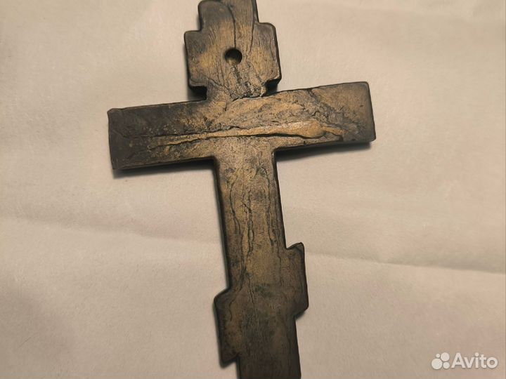 Старинный крест распятие 18-19 век