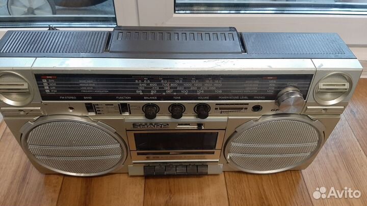 Кассетный магнитофон sharp gf 5757hg
