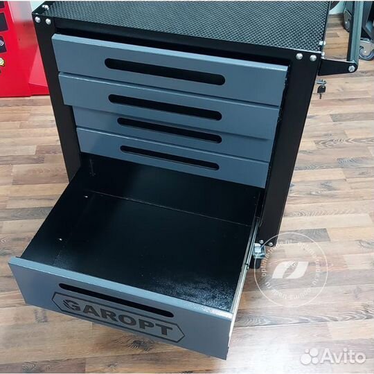 Garopt тележка 5 ящиков (с замком)